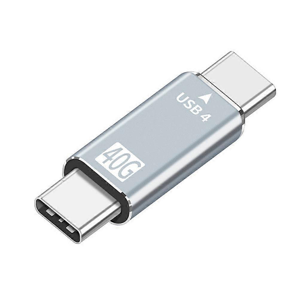 Type-C to USB 4.0 Adapter Portable 40Gbps Indoor Office Working Meeting Charging Video Audio Data Transfer Converter