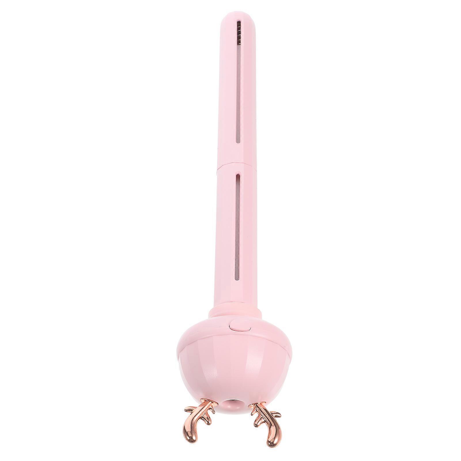 Humidifier Portable Stick Shape Nanometer Atomization Automatic Shut-Down Pink For Travel 1Pack