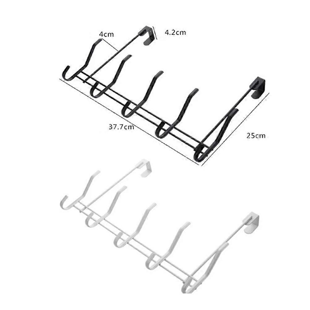 Clothing Hooks For Doors 1Pcs Practical Hanger Hook For Home Use White