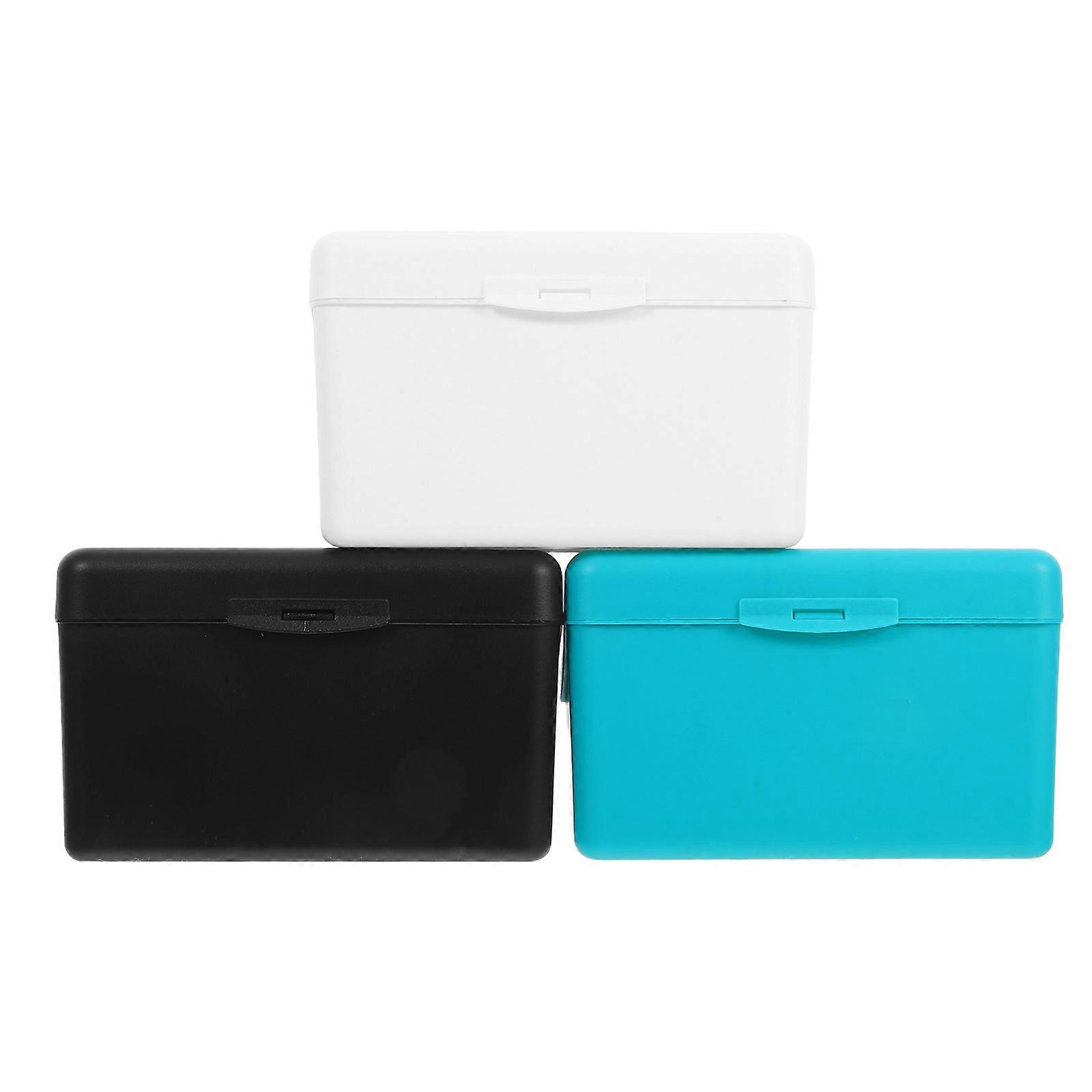 Office Card Holder Storage Box with 1Set Index Card Organizer for Notes