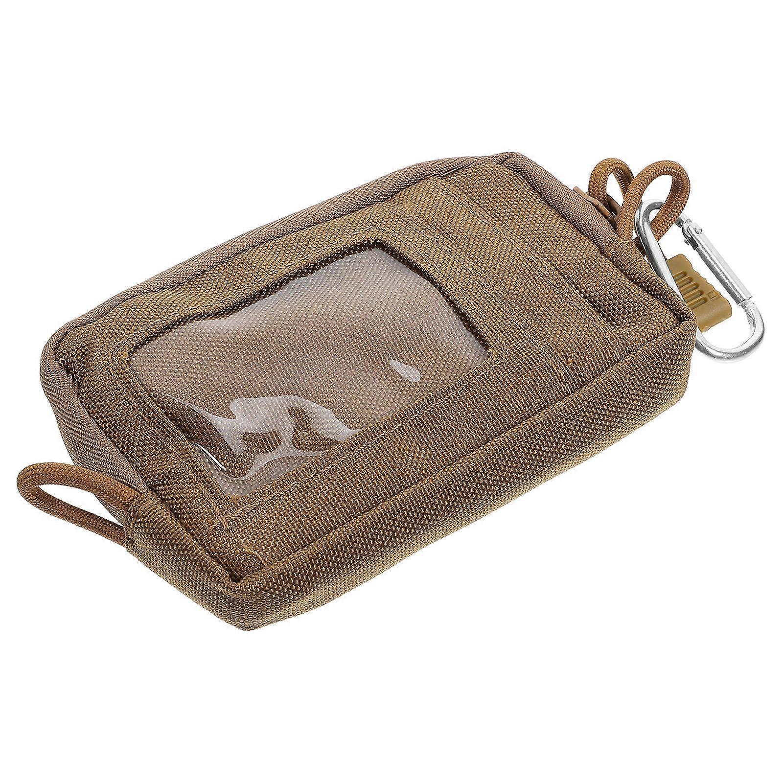 Travel Waist Bag Multi-Function Nylon Waist Storage Pouch for 2Pcs