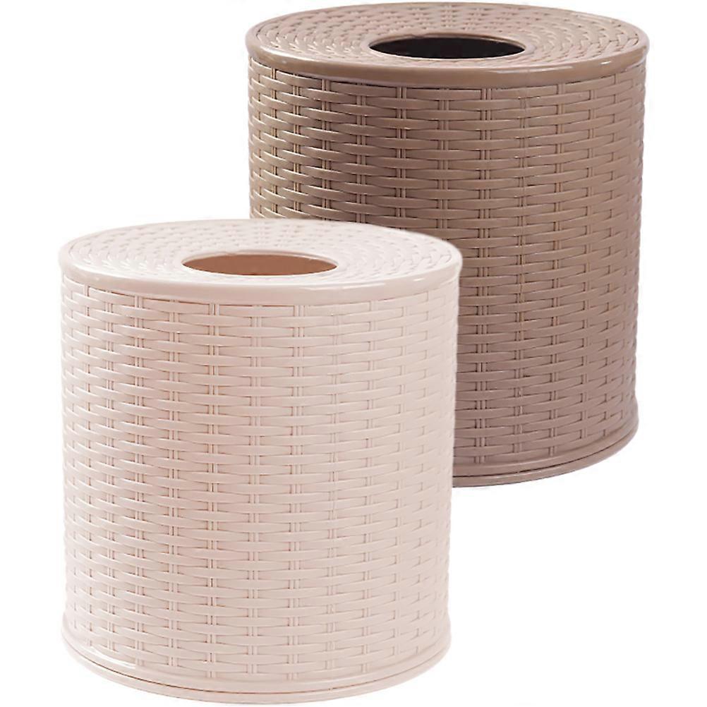 Tissue Box Home Tissue Storage Case for Daily Use 6Pcs