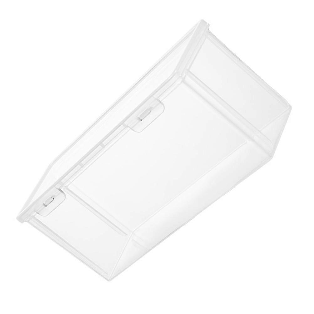 Cup Storage Household Teaware Box with Cover for 4Pcs Transparent Multi-Function