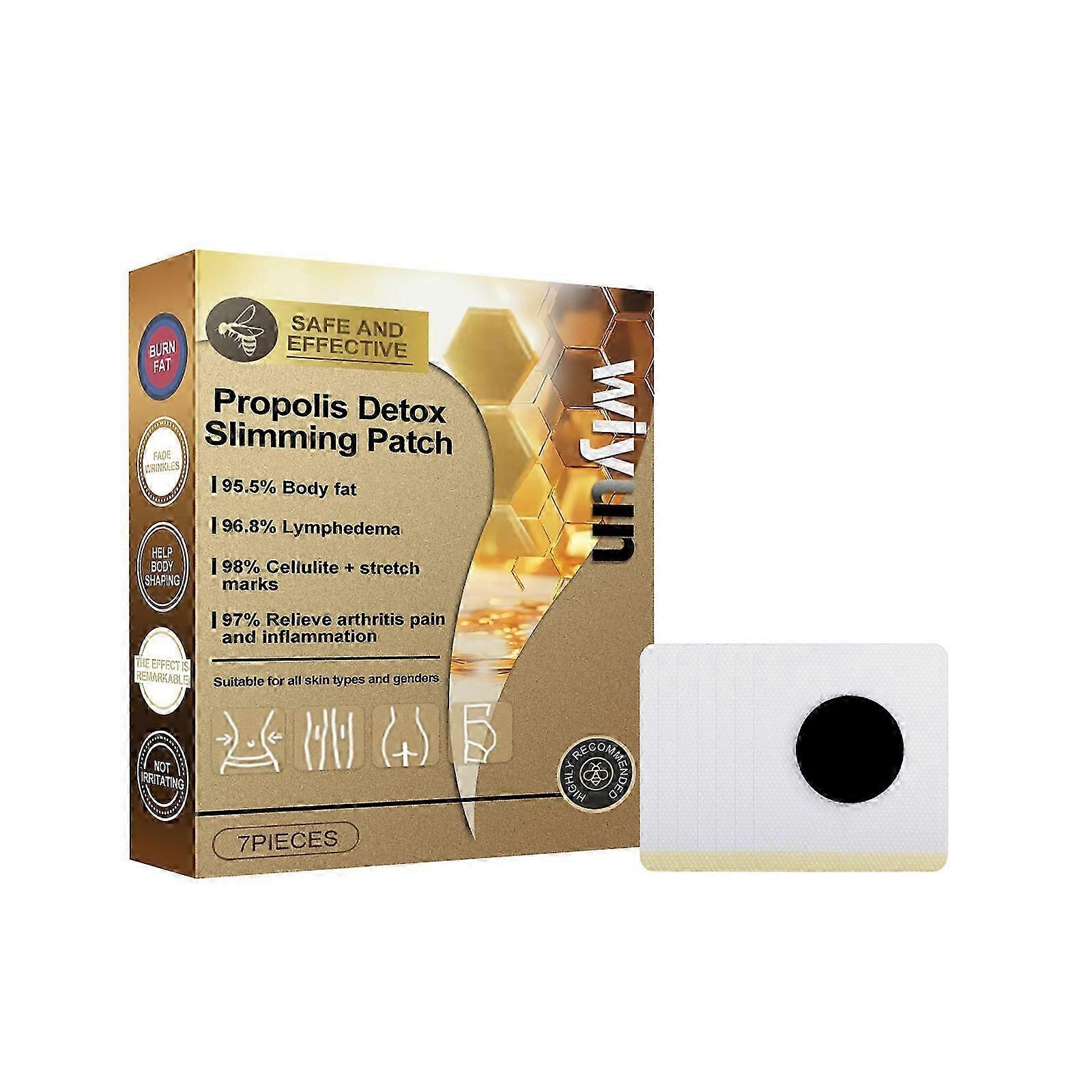 Patch de Soin Corporel Hydratant Doux à la Propolis & Extrait de Gingembre - 7 Pièces
