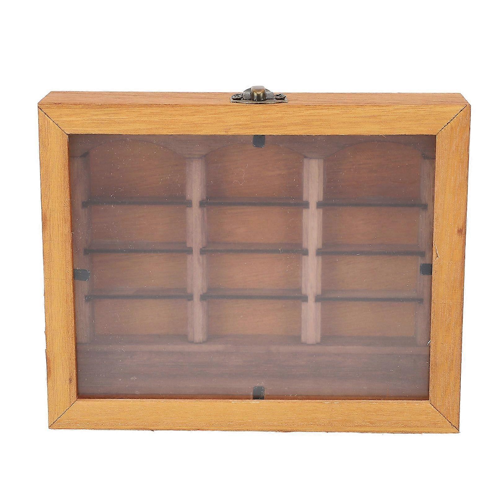 Miniature Book Boxes Display Case Cabinet Anxiety Relief Books Shaking Bookshelf Toy for Living Room Desk Ornament Single Bookshelf