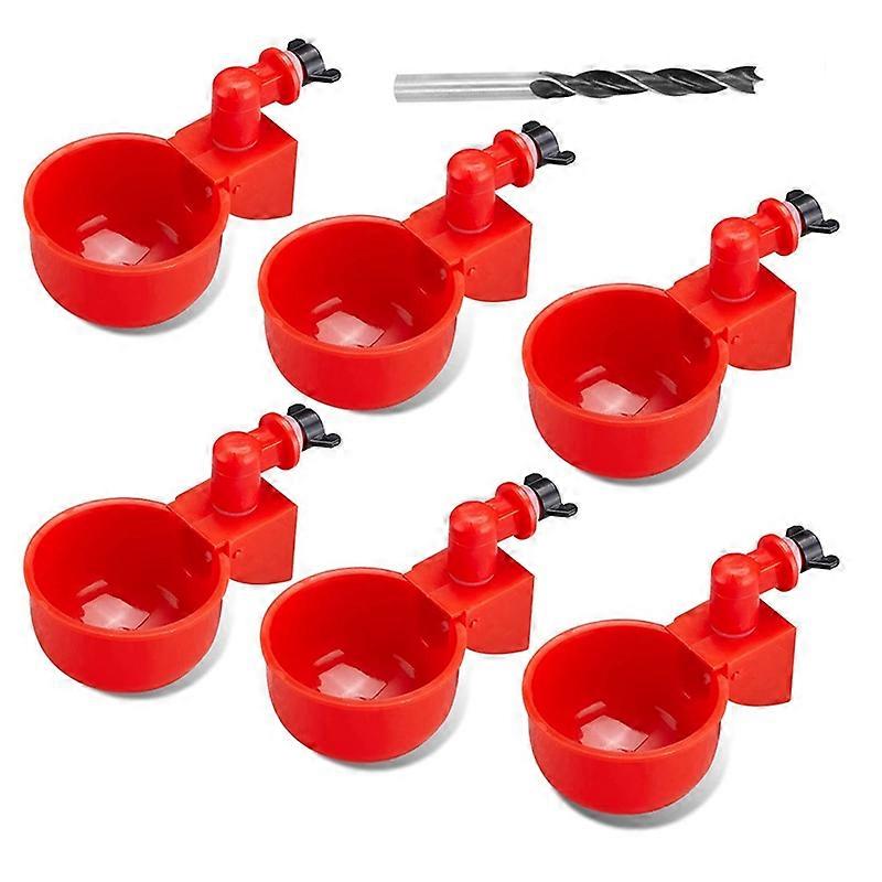 Chicken Water Cups, Automatic Chicken Waterer Kit for Poultry