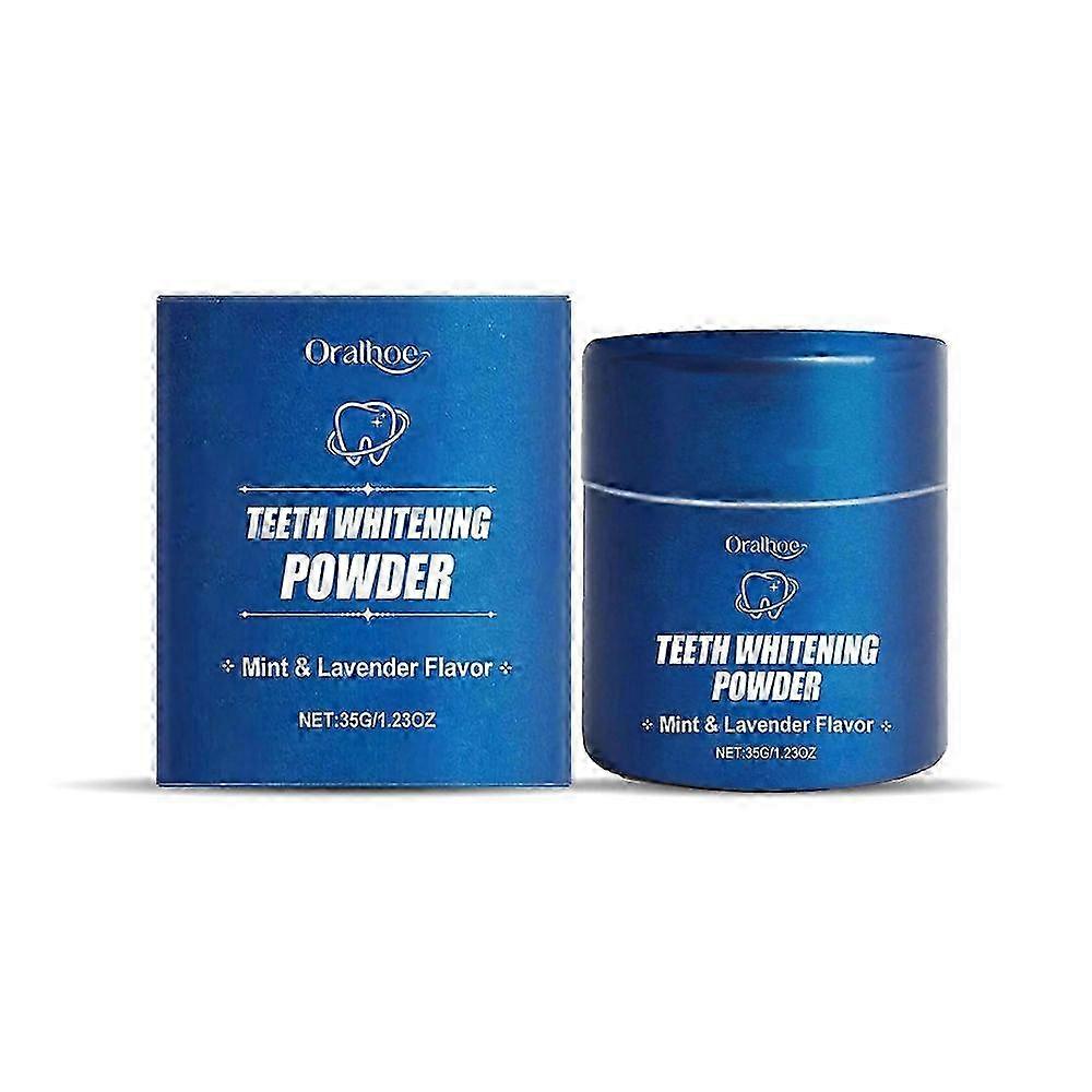 teeth whitening booster powder, toothpaste additive for whiter teeth