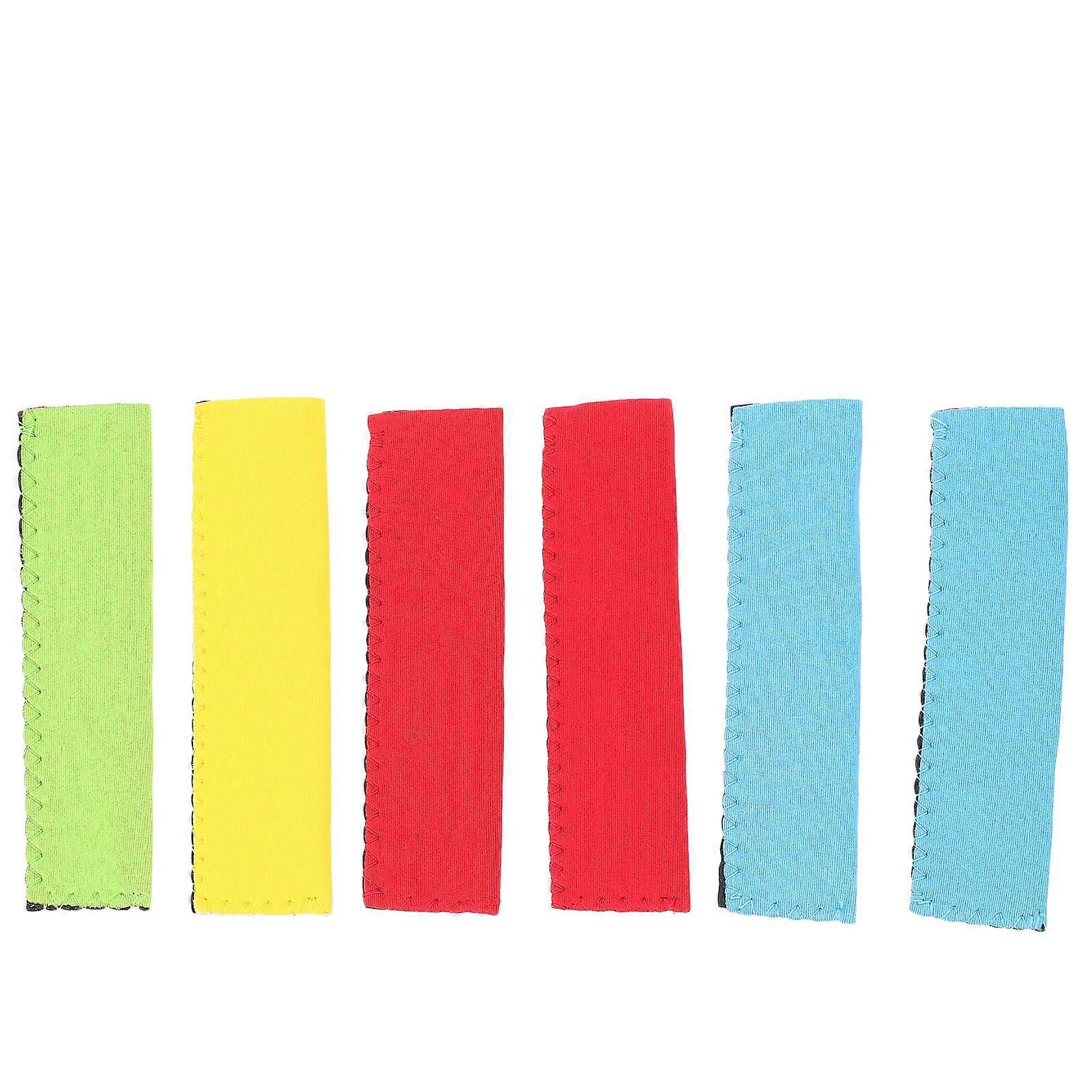 Insulated Ice Holder for Protection 12Pcs Creative Ice Stick Covers Assorted Color