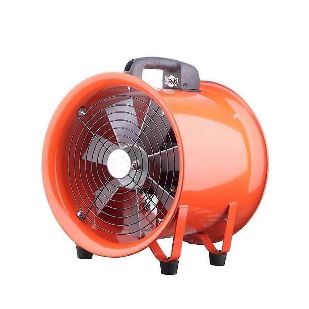 Extractor Fan High Power Portable Axial Flow Fan for Tunnel Ventilation, Low-Noise All Copper Motor, 12 Inch Model
