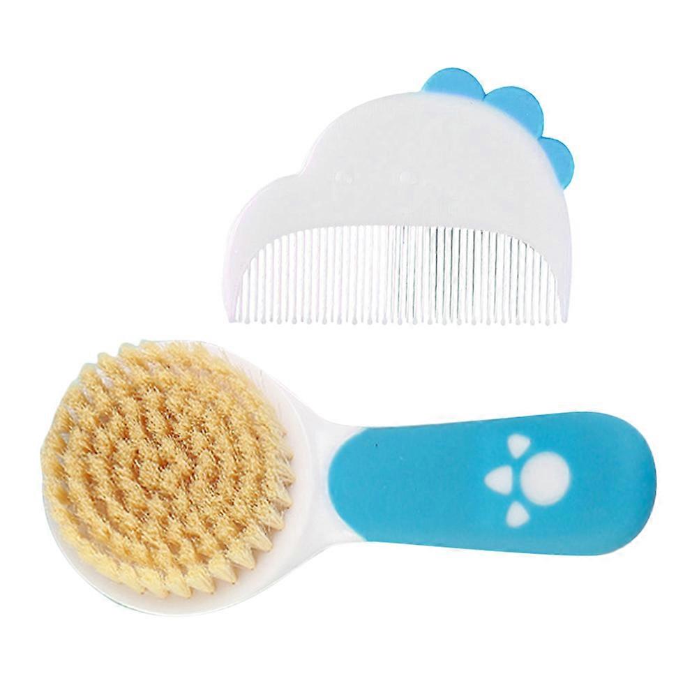 Soft Baby Hairbrush with Comb Set for Newborns 10Sets