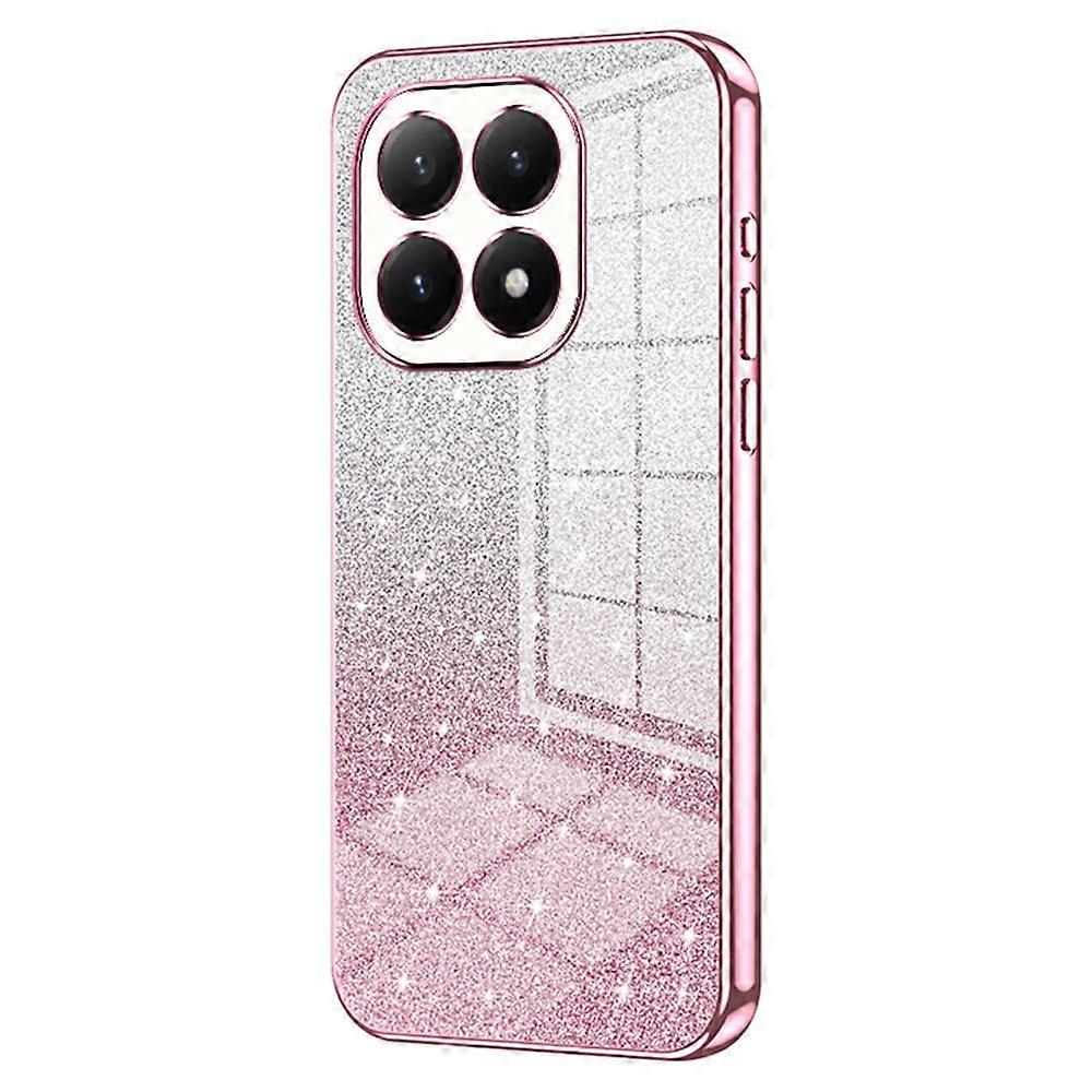 Compatible For Xiaomi 15T Case Electroplating Gradient Glitter TPU Phone Cover