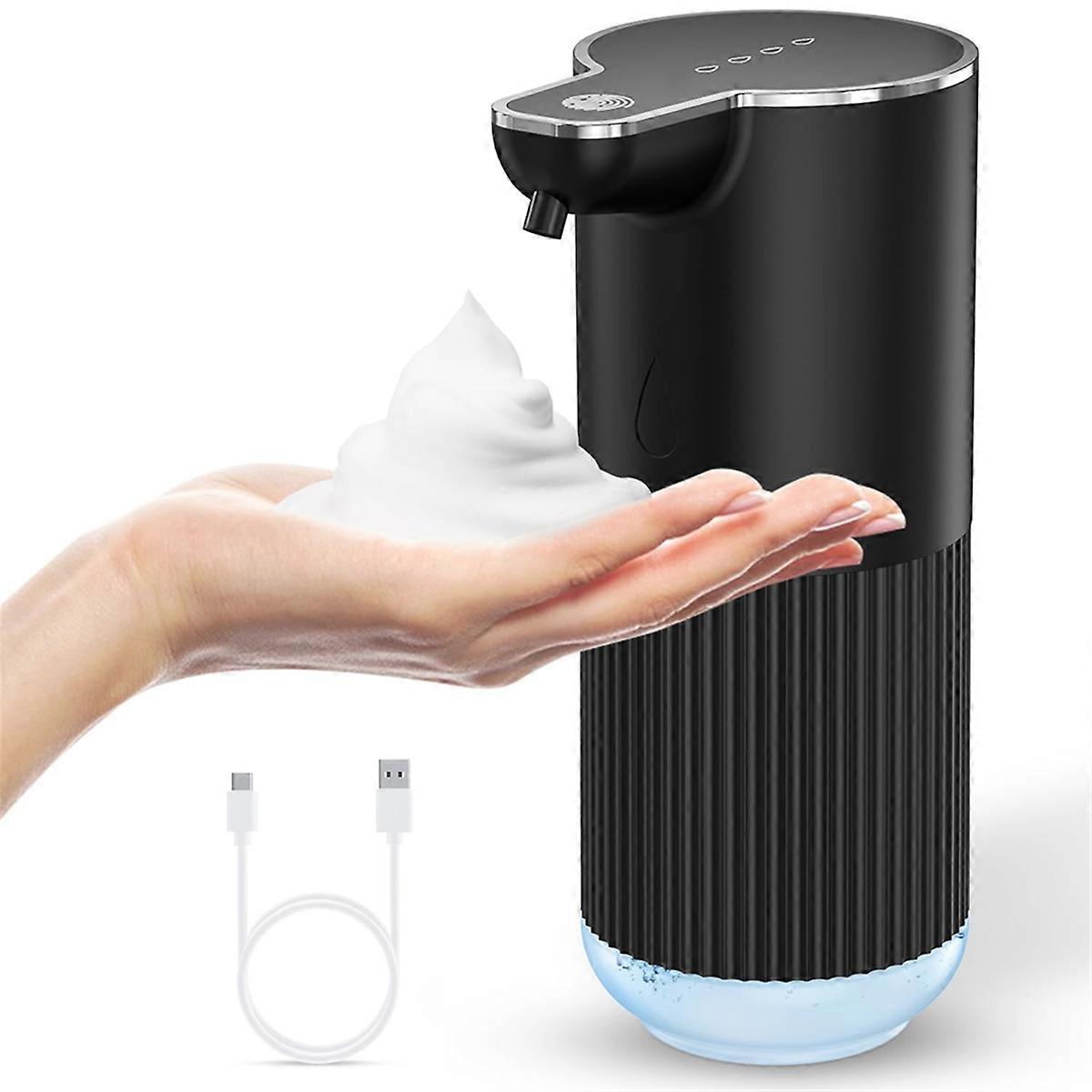 Automatic Foaming Soap Dispenser,11.8 Oz Touchless Foam Hand Dish Soap Dispenser,Wall Mounted,for Home,Office