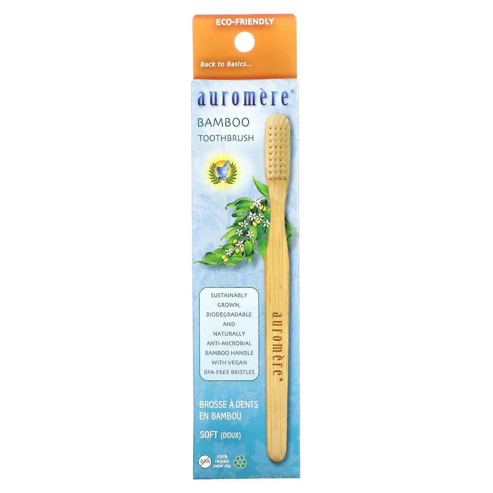 Bamboo Toothbrush, Soft , 1 Toothbrush