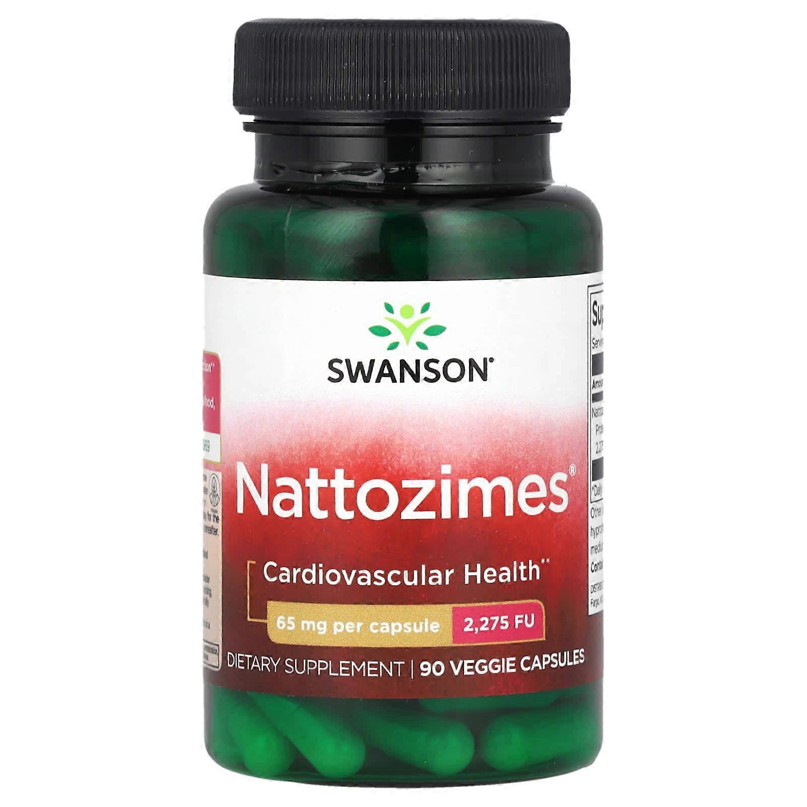 NattozimesÃÂÃÂ¬ÃÂÃÂ, 65 mg, 90 Veggie Capsules