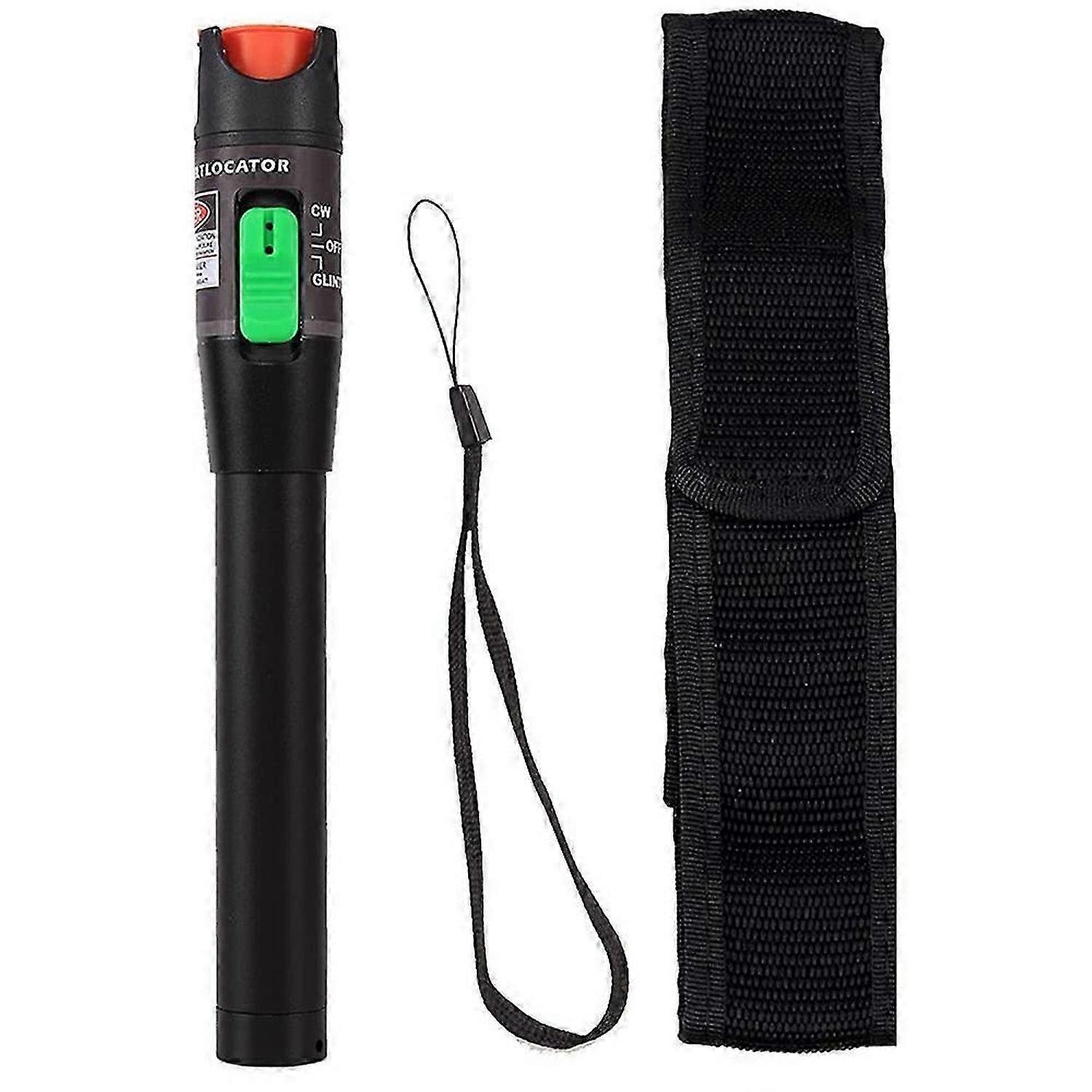 Fiber Visual Fault Locator 30MW 30KM,VFL Fiber Optic Cable Tester Meter,Red Light Pen Tester Adapt L