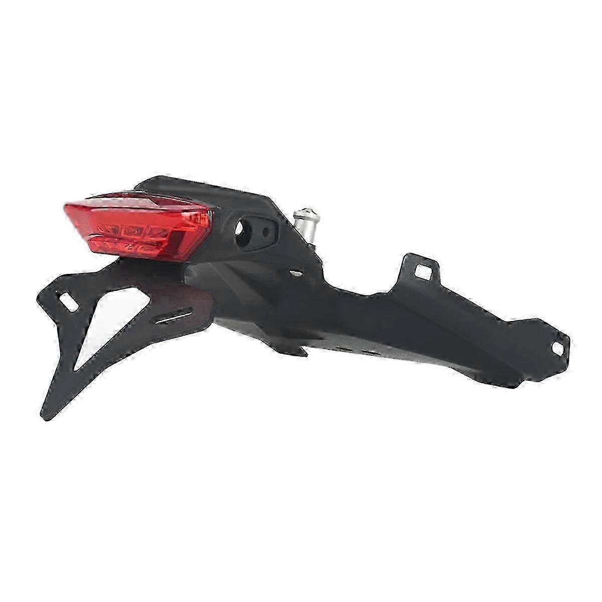 Motorcycle Rear Short Tail Integrated Light Frame License Plate Rack Tail Frame Bracket for F900 R F900R 2020-