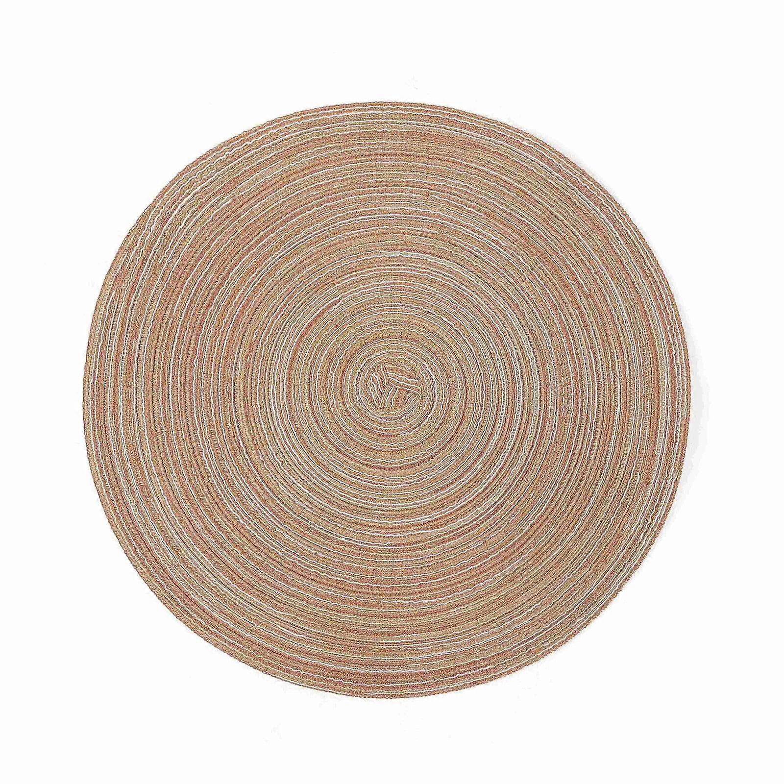 Round Placemats Table Mats for Dining Tables Woven Washable Non-Slip Place mats Heat Resistant Place mats