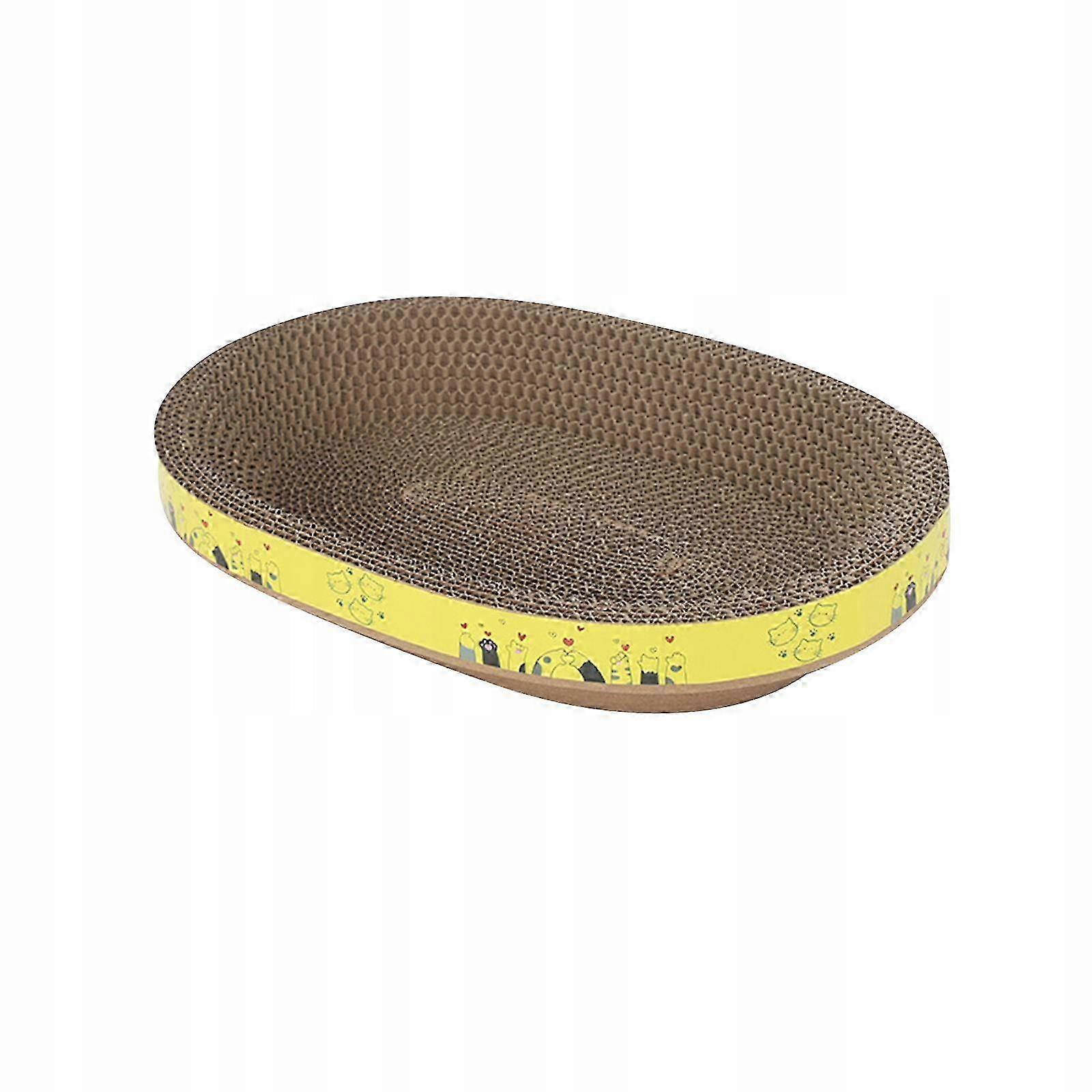 Bowl-shaped Cat Scratcher, Grinding