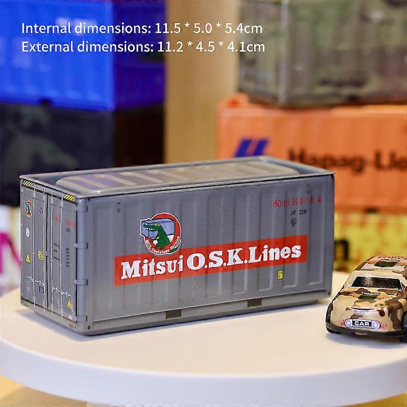 Iron Compact Container Storage Box Fun Office Desktop Organizer Metal Container Creative Simulation Mini Storage Box Decorations