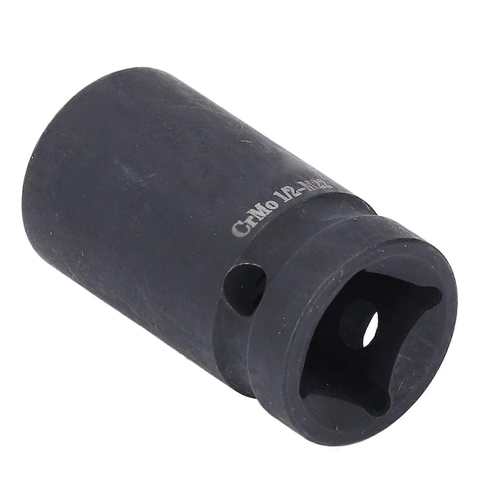 M22 Square Tap Socket CRMO 1/2in Tap Socket for Electric Wrench Hex Wrench Accessories 