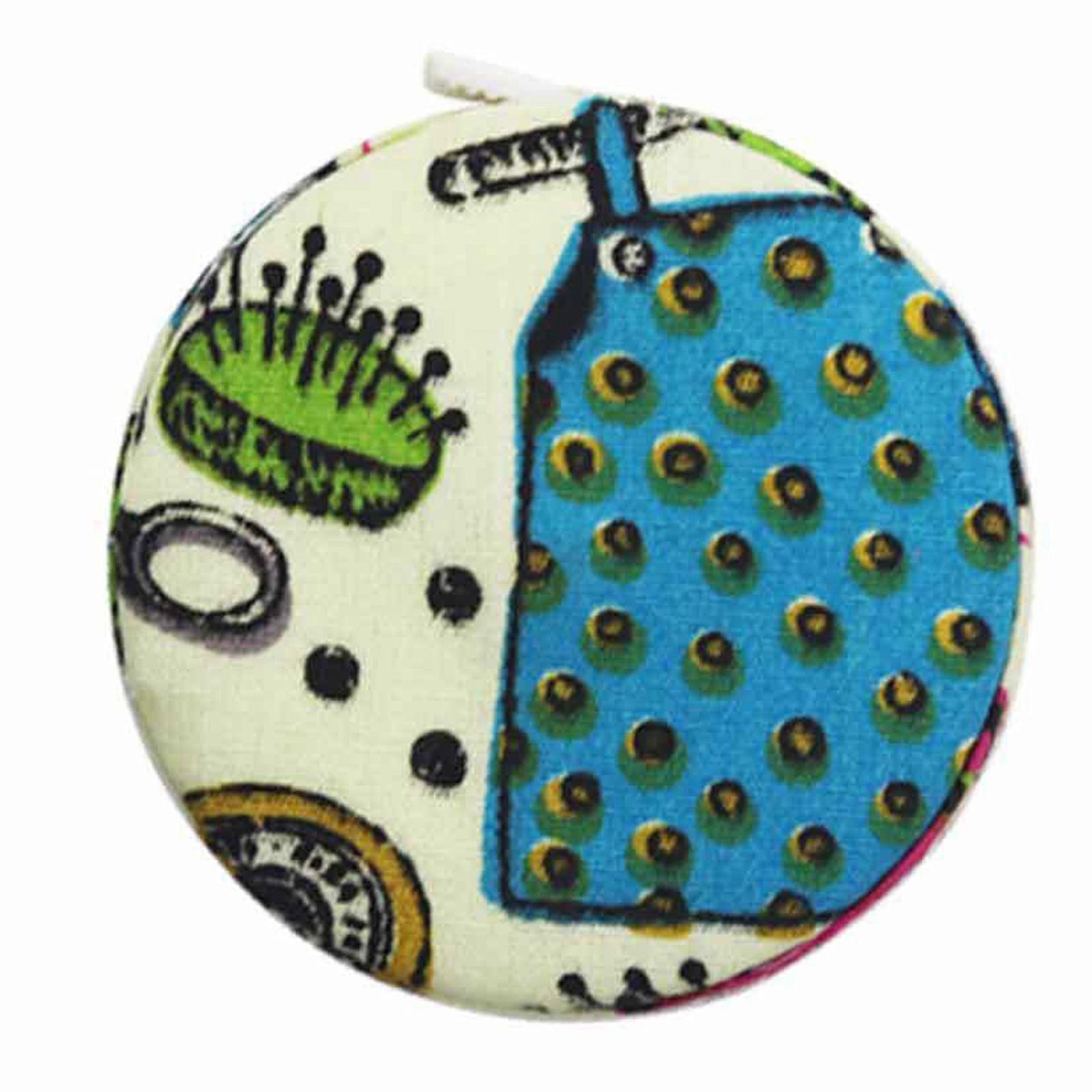 1.5 Meter Colorful Fabric Tape Measure Soft Sewing Ruler for Crafting Tailoring Portable Cloth Measuring Tool Multicolor