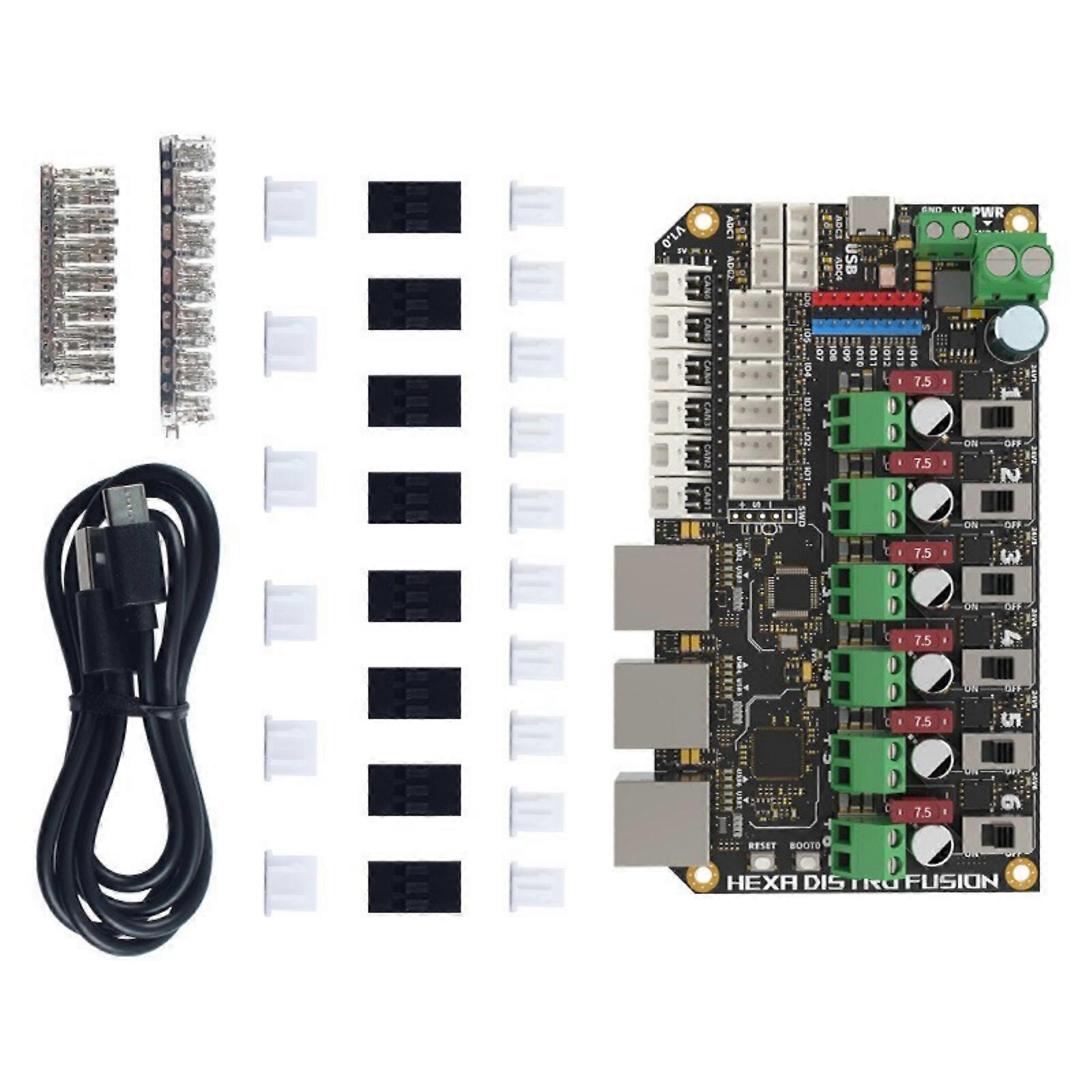 Modulars 6 Port CANBUS Expansion Module With USB 2.0 And Programmable IO For Industrial Automation Devices Multicolor