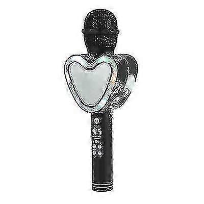 S Wireless Tooth Oke Microph,4 In 1 With Led S For Ktv