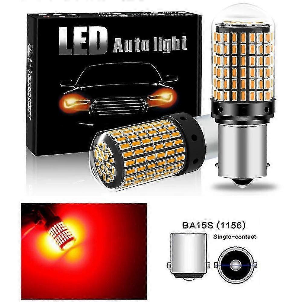 144 Lampadine LED CanBus BA15S P21W per indicatori di direzione