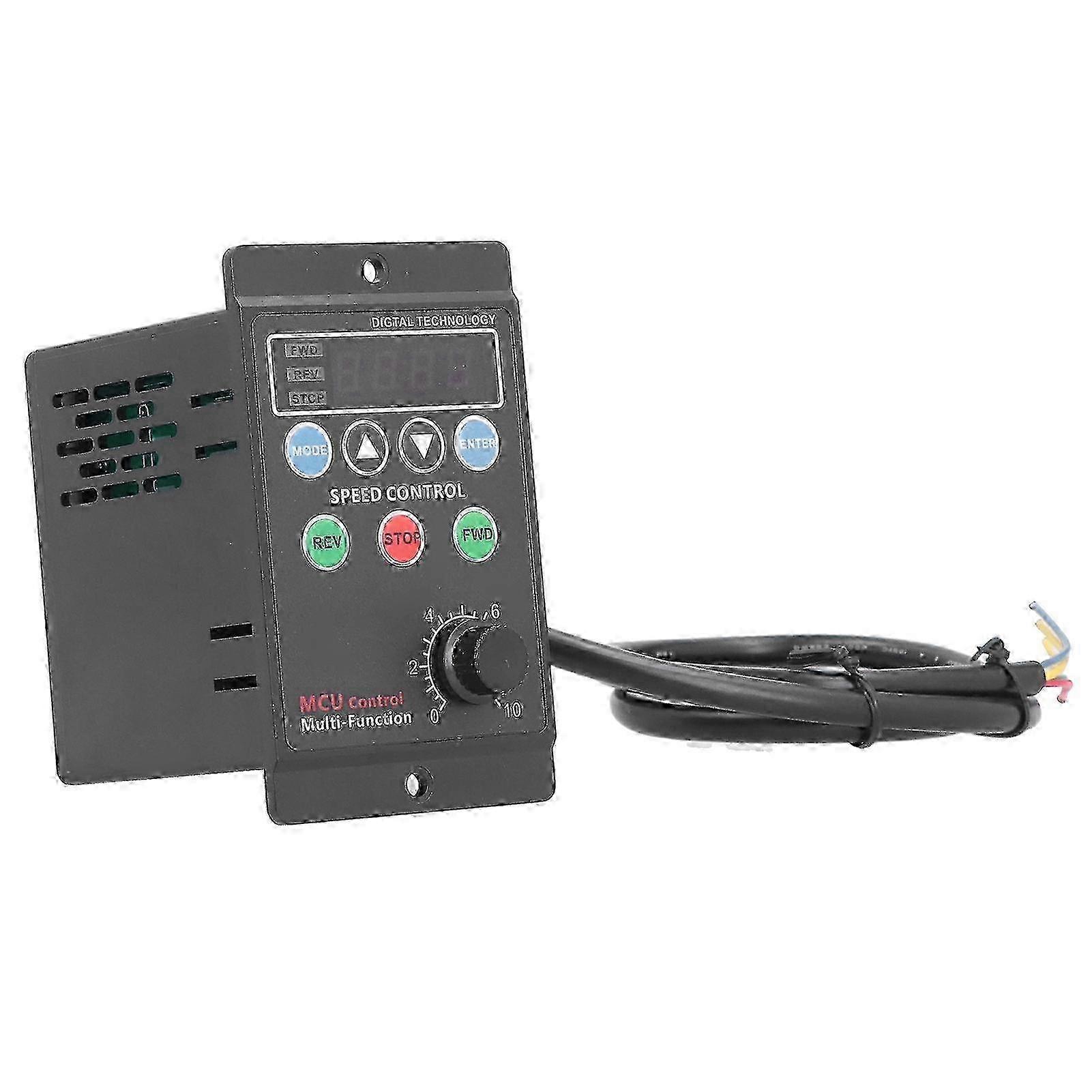 UX52 Motor Speed Controller Digital Display Electric Rheostat SinglePhase AC 220V(120W )