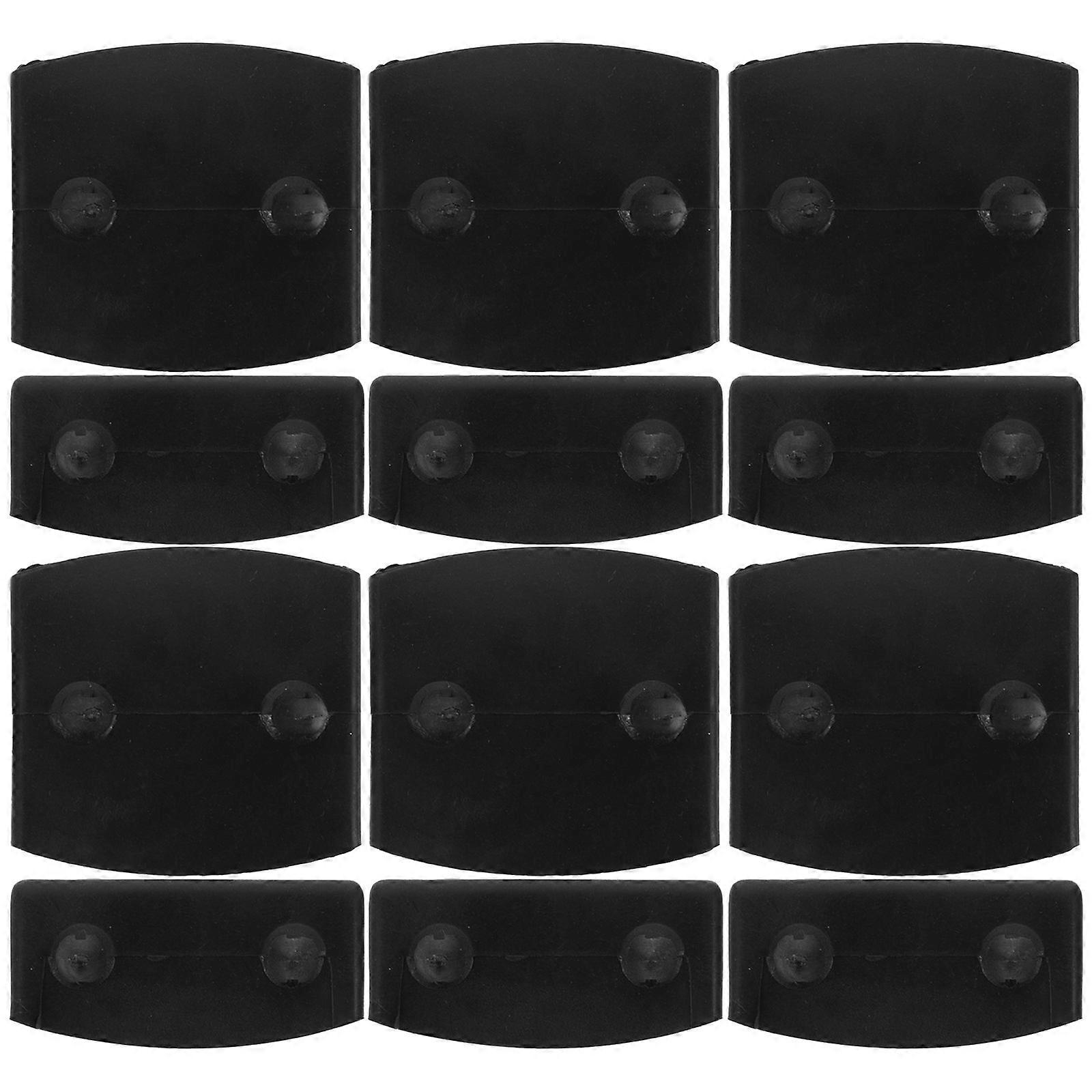 36pcs Plastic Bed Slat Holders Replacement Bed Frame Buckles Connectors for Securing Bed Slats