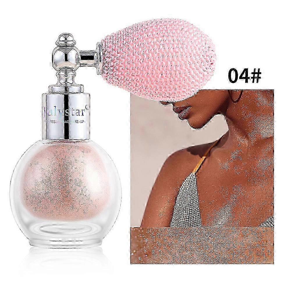 Illuminating Face Contour Liquid Long-Lasting, Sweat-Proof Sparkling Highlighter for Stage and Body