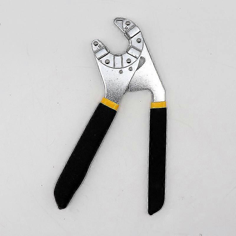 8in Adjustable Spanner Wrench Open Car Repair Tool Universal Hexagon Wrench With Multifunctional Wrench