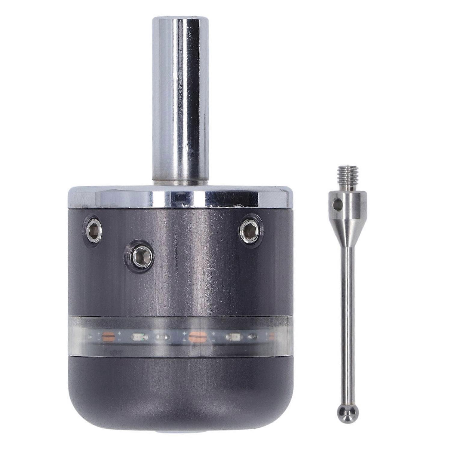 3D Edge Finder Probe Waterproof Digitizing Touch Probe for CNC with 4mm Ball Tip Metal Gray Green Li