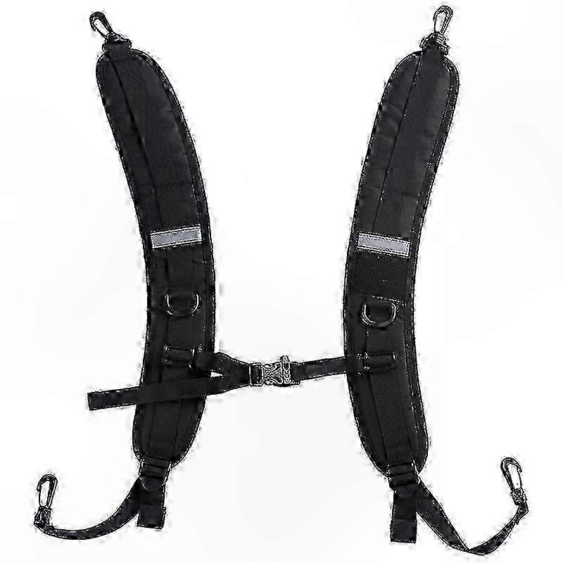 Adjustable Padded Straps for Backpack with Comfort Fit Design