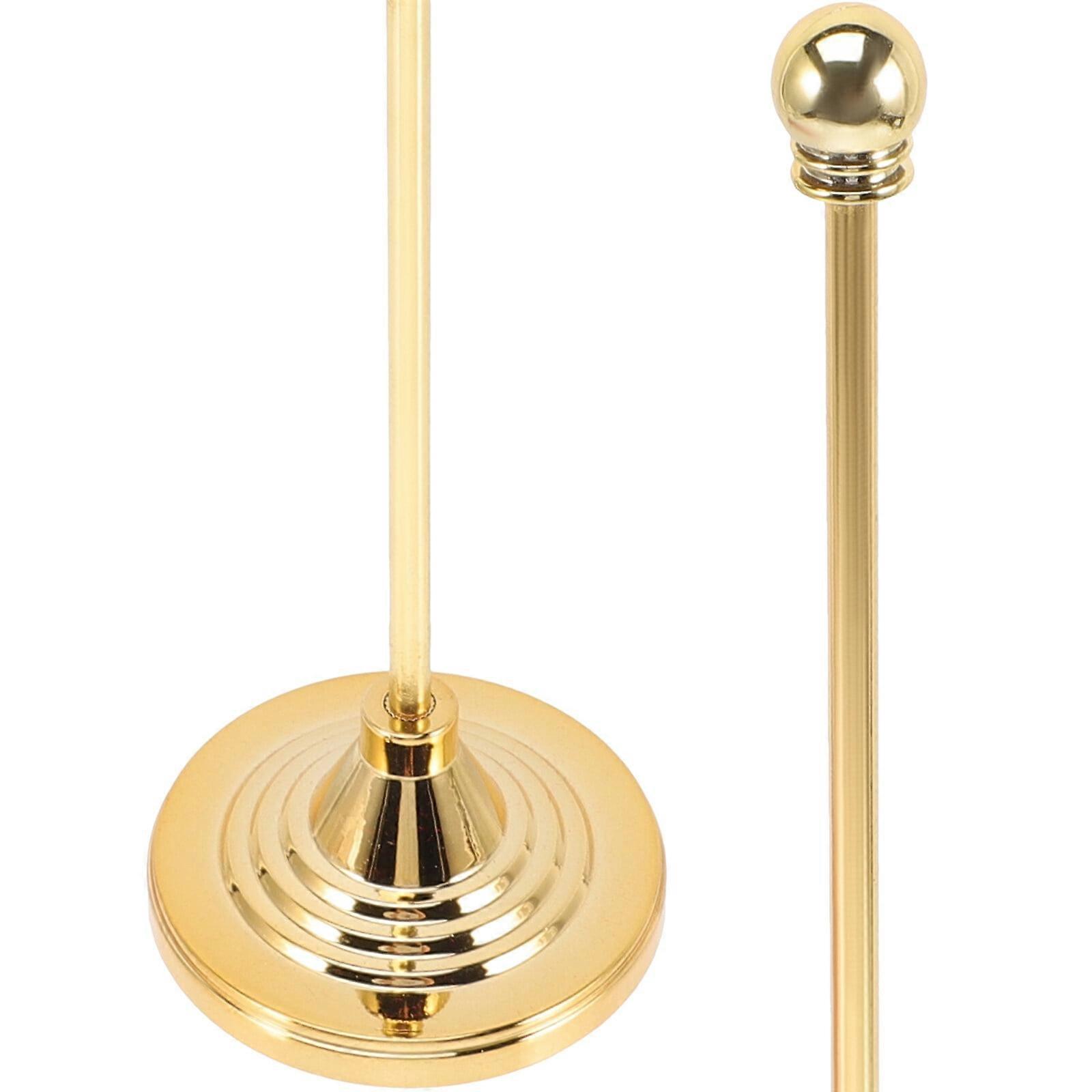 Desk Flag Pole with Base Metal Flag Stick Meeting Room Flag Pole Base Flag Holder