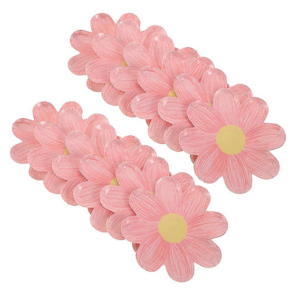 Flower for Party 50Pcs Pink Daisy Paper