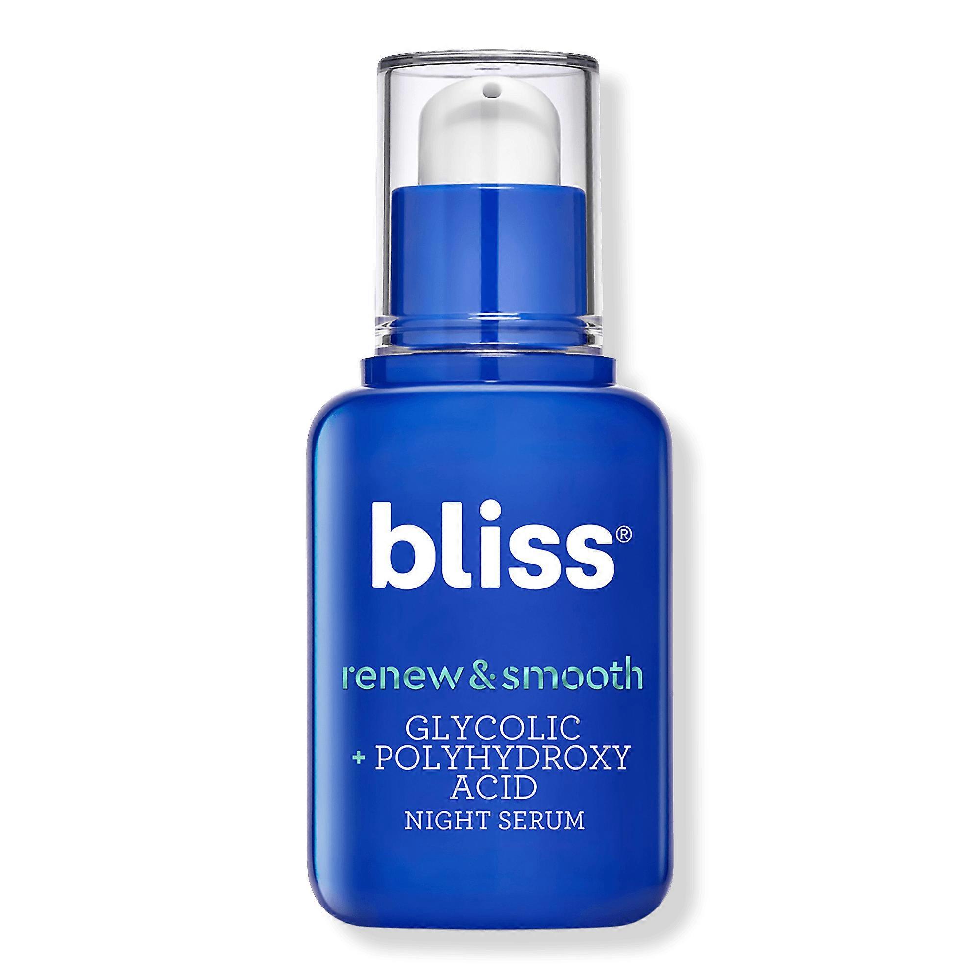 Bliss Renew & Smooth Night Serum, 1.0 Oz
