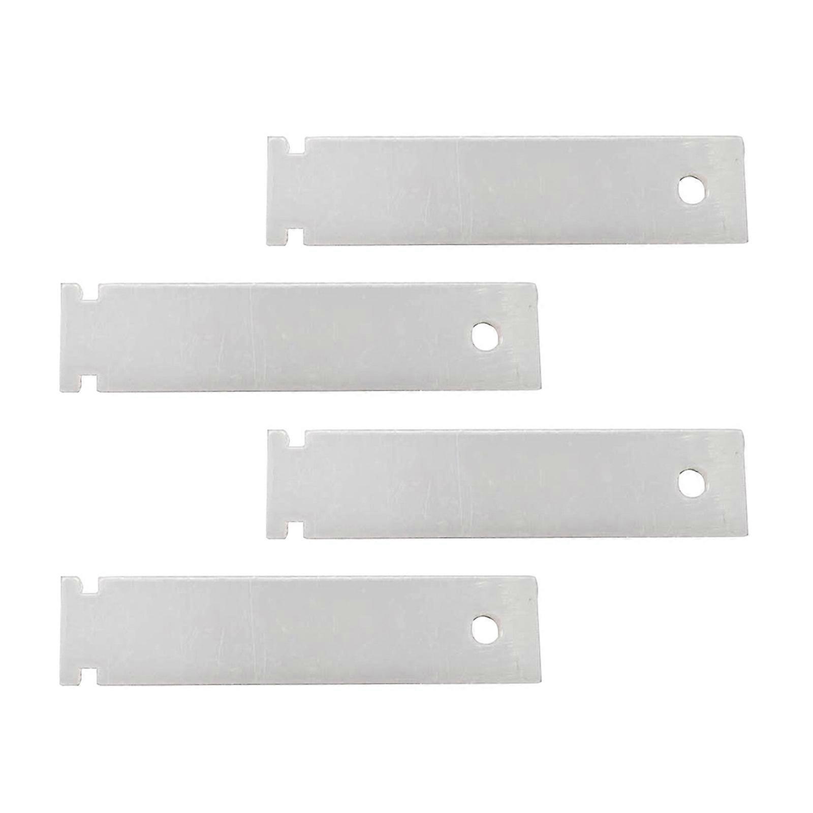 Pack of 4 Dryer Slider Inserts Plastic Texture for Various Models Anti Wear Design Easy Installation Quiet Performances Multicolor