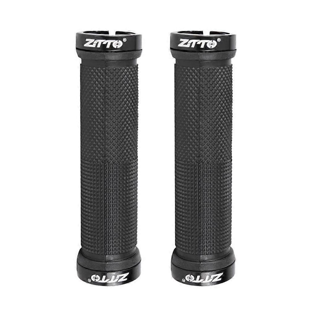 1 Pair Cycling Rubber Handle Grips -slip MTB Bike Handlebar Grips