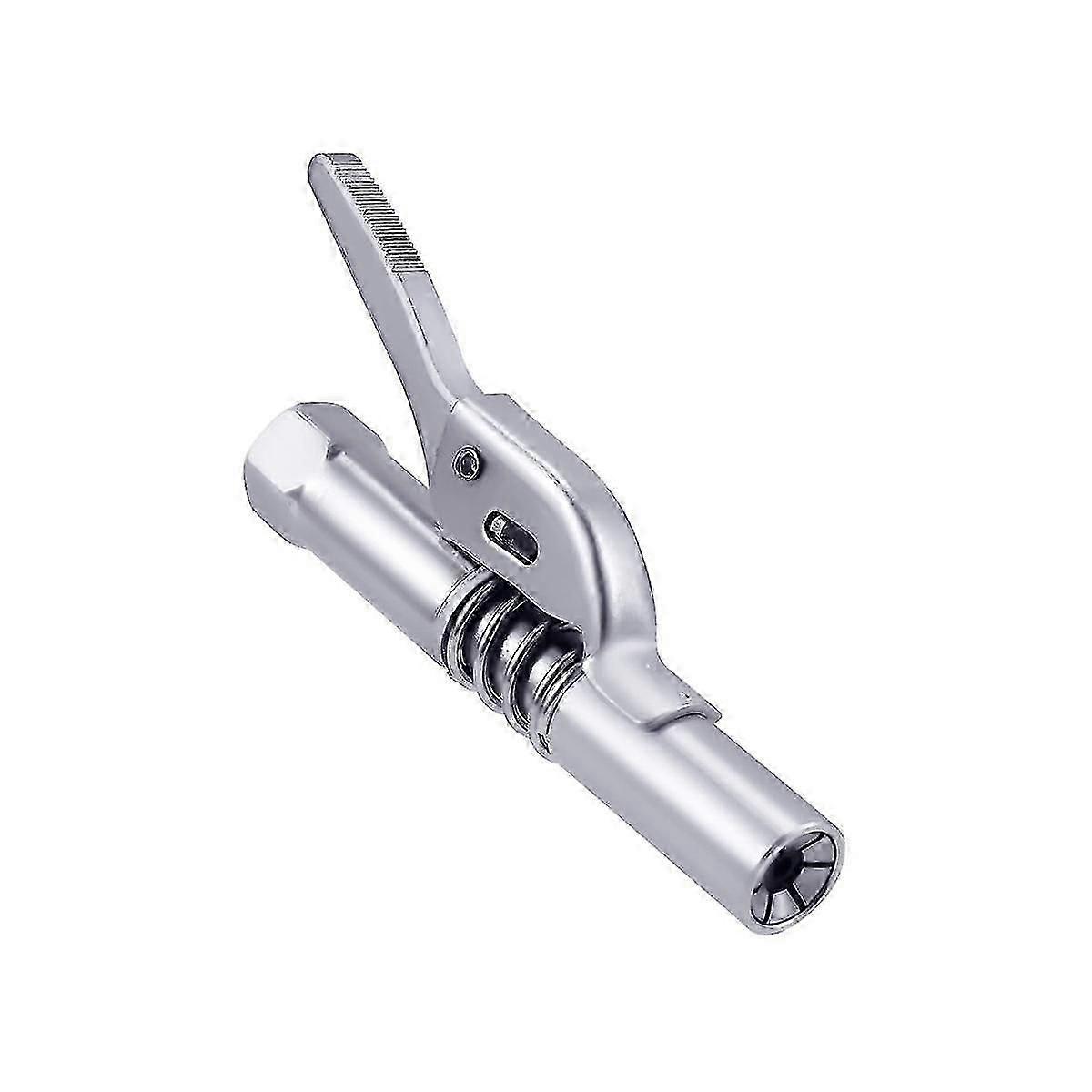 Locking Grease Coupler Quick Release Lock Heavy Duty Grease Fittings Compatible M8-M14 & Grease Nip