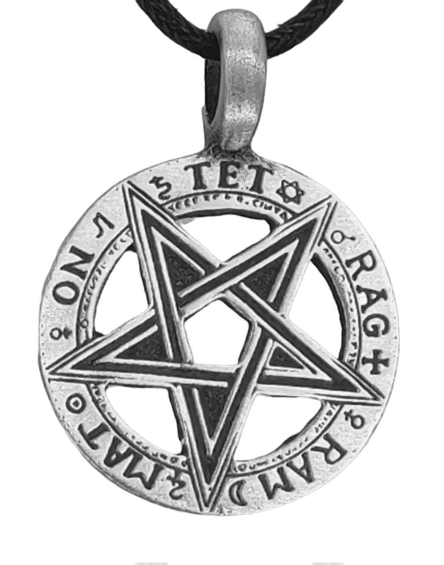 Pendant 33 Pentagram - Pewter