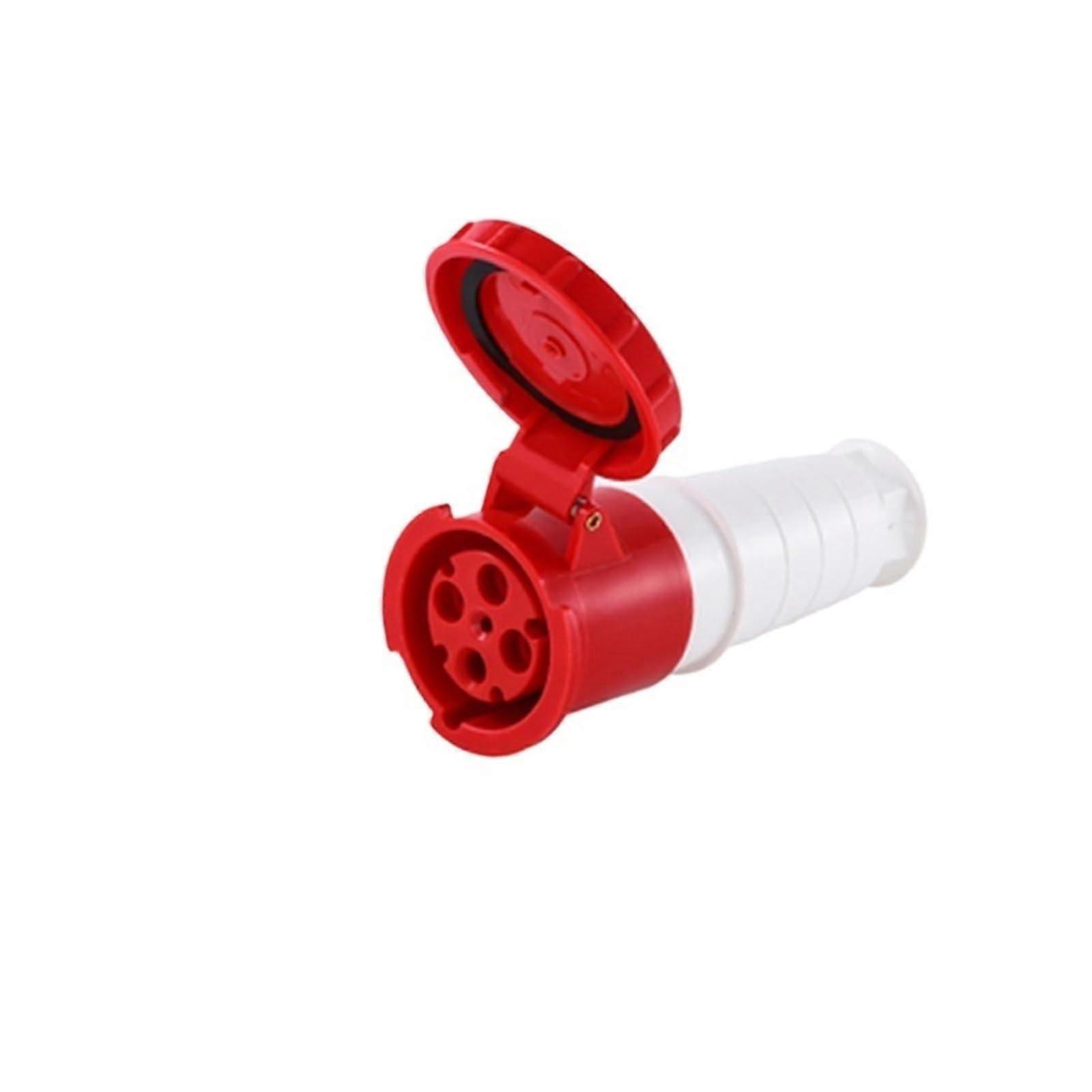 industrial IP67 socket 3/4/5 pin 125A concealed conductor