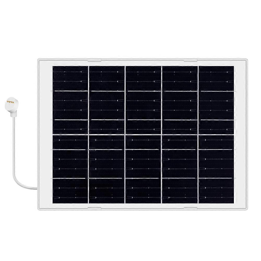 8W Solar Panel with Extension Cable IP65 Waterproof for Google Camera Security Camera Outdoor