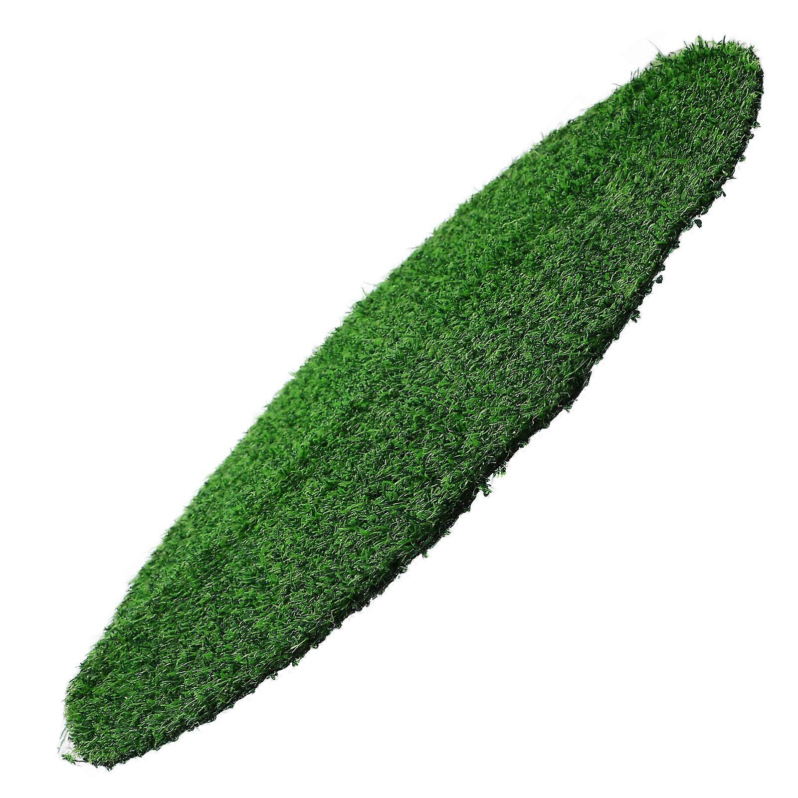 Simulated Grass Round Table Mat Green Artificial Tabletop Grass Mat Decor