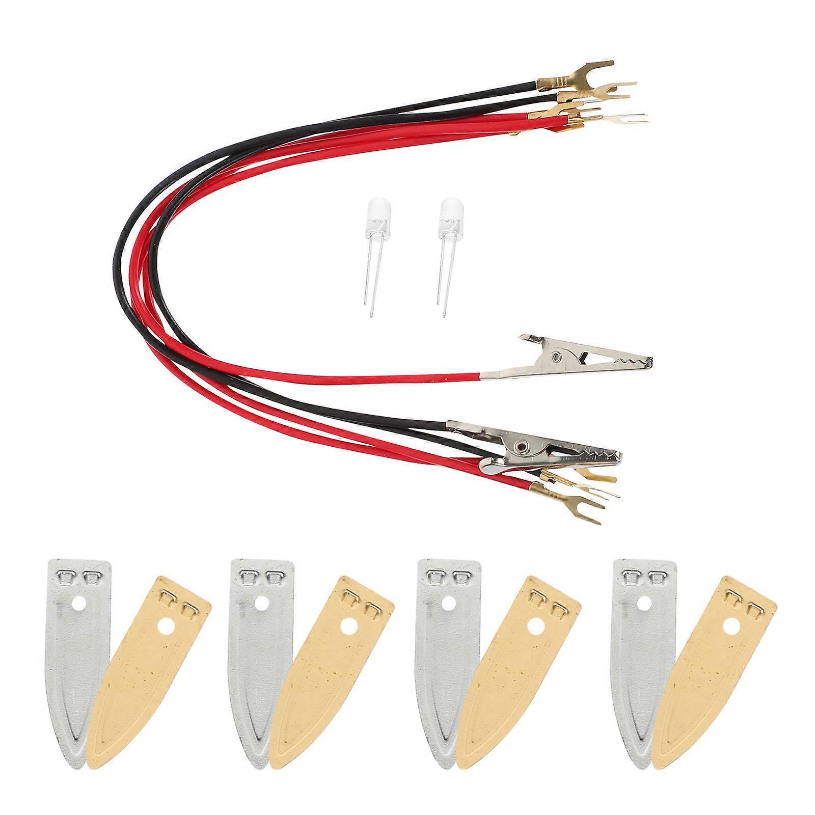 1 Set DIY Fruit Battery Science Experiment Educational Fruit Battery for Student