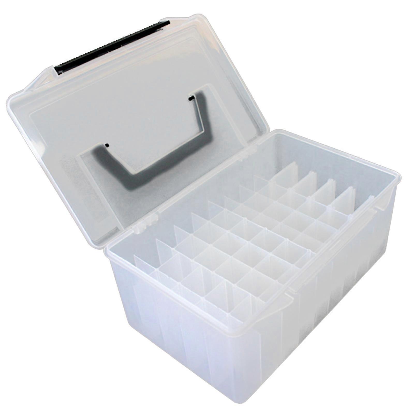 קופסת אחסון דיג דיונון ג'יג פיתיונות קשיחים מיכל פלסטיק דיג ציוד תיבת פתיונות כלי אחסון מקרה קל לנשיאה לבן