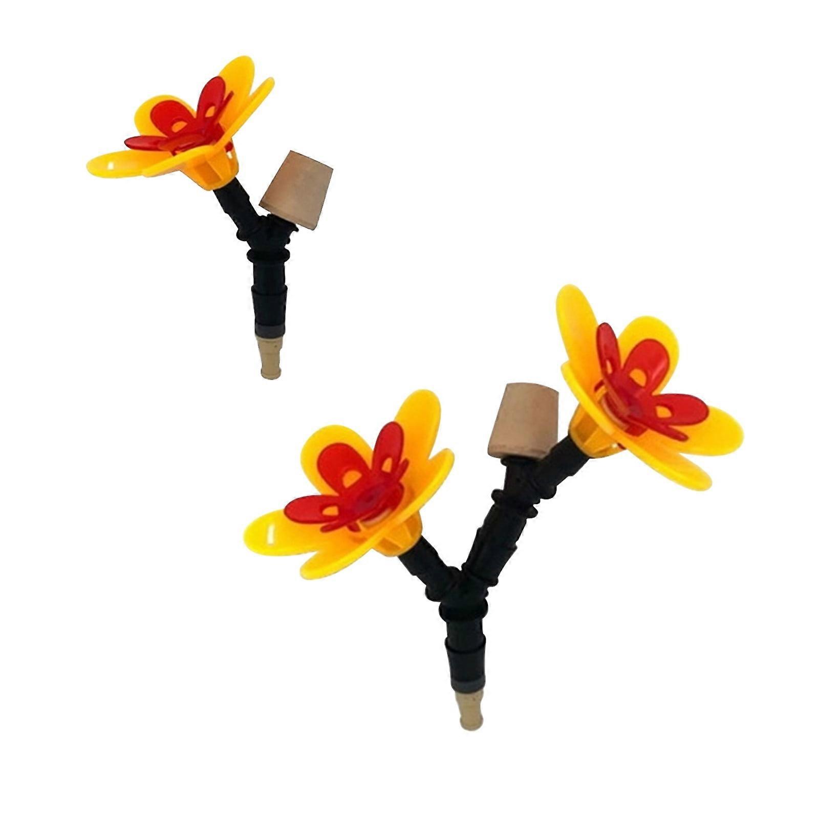 YiFudd 2PC DIY Kit Turn Your Own Recycled Bottles Into The Hummingbird Feeder