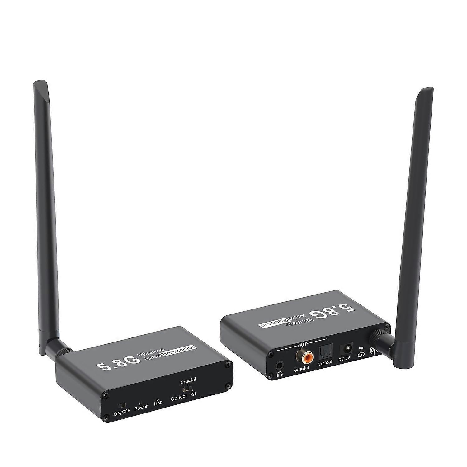 50m 5.8G遅延のないWireessオーディオレシーバートランスミッター