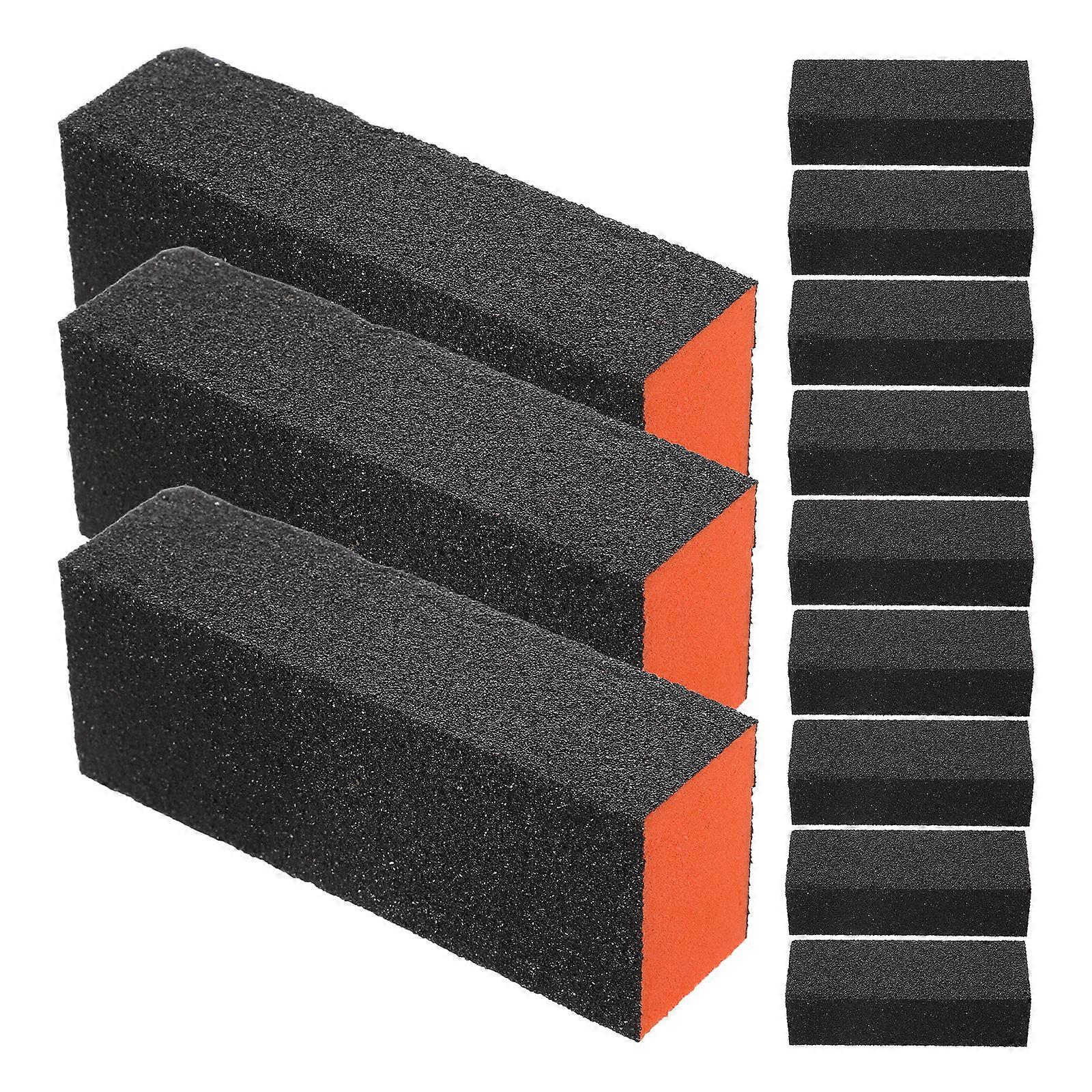 Multi Color Sponge Nail Buffer for Polishing 20Pcs Nail Care Block