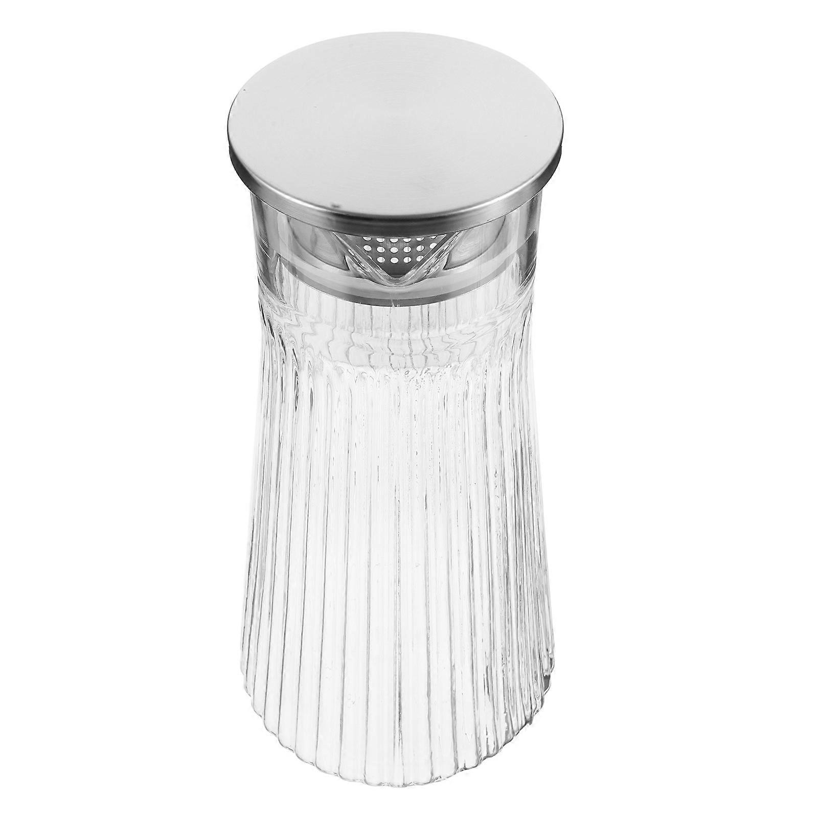 Cold Water Pitcher Beverage Pitcher with Lid for Iced Tea 1.5L